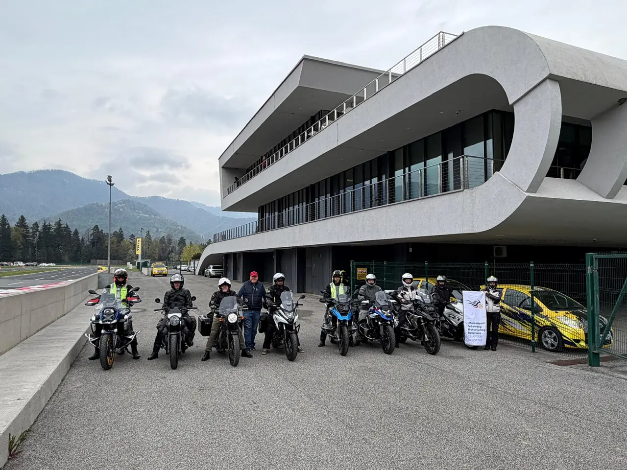 Trening varne vožnje - otvoritvena vožnja sezone IFMR Slovenija in Severna Makedonija